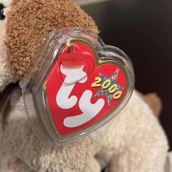 Rufus the Dog 2000 Ty Beanie Baby Mint Condition with Ear and Tush Tags - Picture 5 of 5